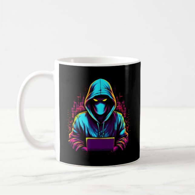 Mug Expert En Cybersécurité Pour Hacker Et Cyber W (Gauche)