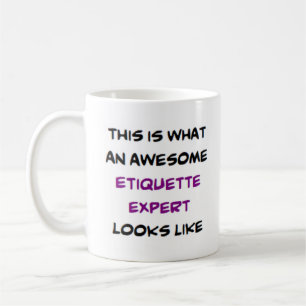 Mug expert en étiquette, génial