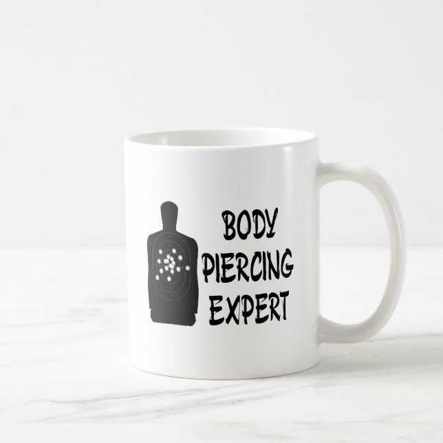 Mug Expert en matière Piercing de corps (Droite)