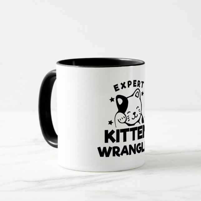 MUG EXPERT KITTEN WRANGLER (Devant gauche)
