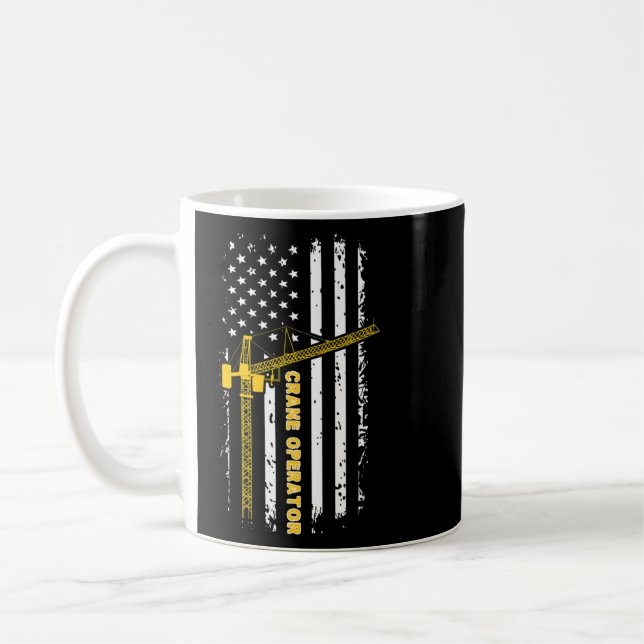 Mug Exploitant de grue Semaine de conducteur de grue d (Gauche)
