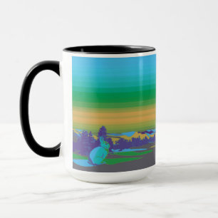 MUG EXPLOITATION DE L'INGÉNIEUR DE LA CRANE OPÉRATEUR 