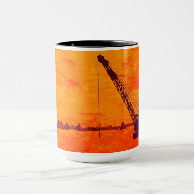 MUG EXPLOITATION DE L'INGÉNIEUR DE LA CRANE OPÉRATEUR  (Centre)