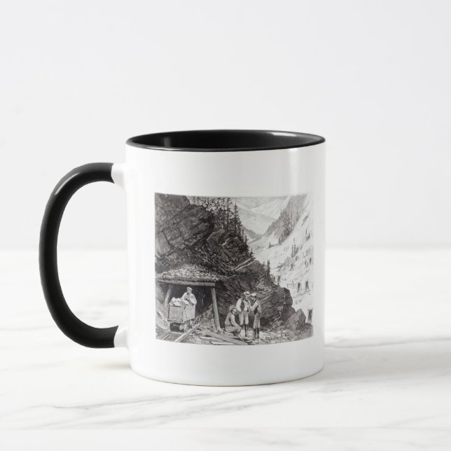Mug Exploitation d'or et d'argent (Gauche)