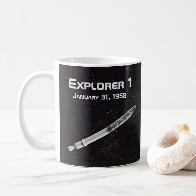 Mug Explorateur 1 satellite (Avec donut)