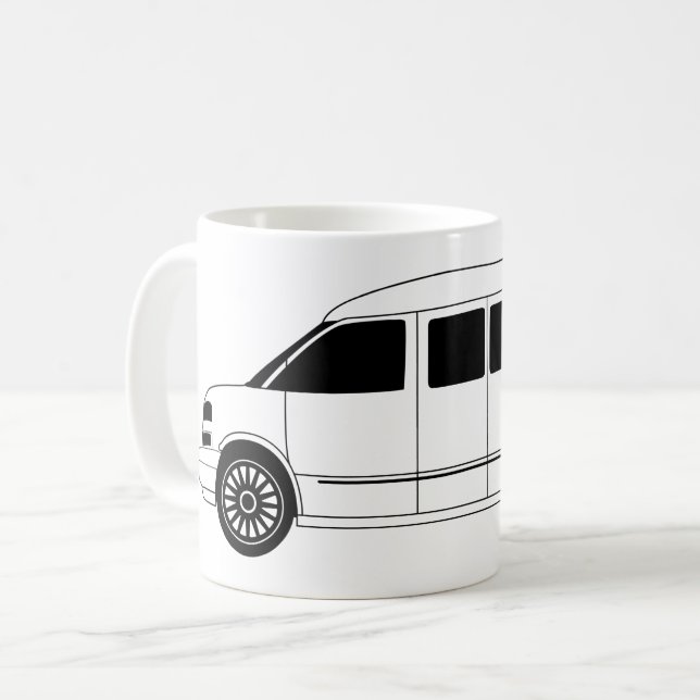 Mug explorateur campervan (Devant gauche)