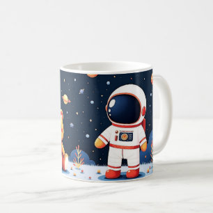 Mug Explorateur de l'espace de la montagne stellaire