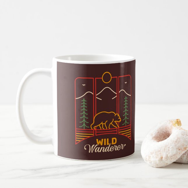 Mug Explorateur Sauvage (Avec donut)