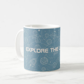 Mug Exploration de l'espace Galaxy Universe Star Perso