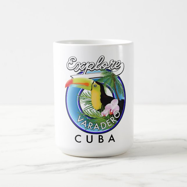 Mug Explorer le logo de voyage Varadero Cuba (Centre)