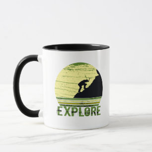 Mug Explorez la randonnée sauvage