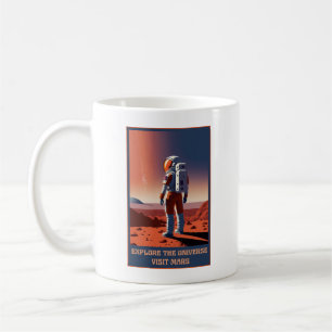 Mug Explorez l'univers pour visiter Mars