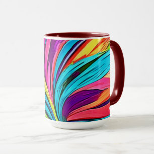 Mug Explosion Abstraite