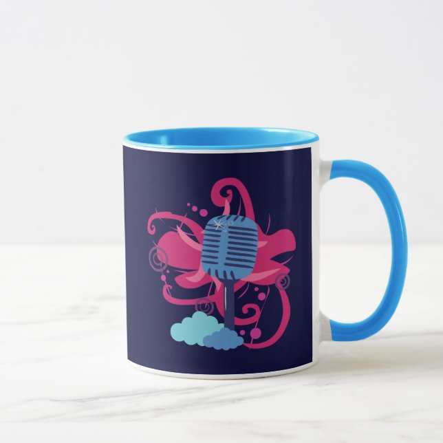Mug Explosion d'art microphone (Droite)