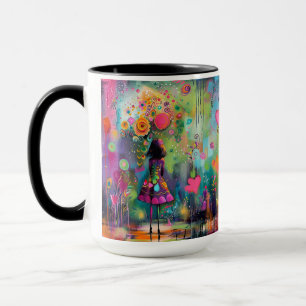 Mug Explosion de couleur lunaire