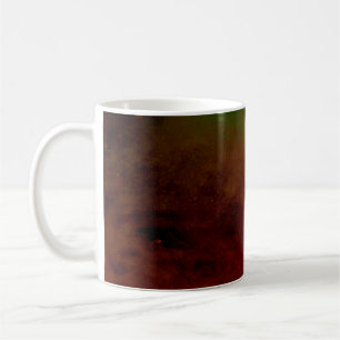 Mug explosion de poussière de couleur abstraite sur un