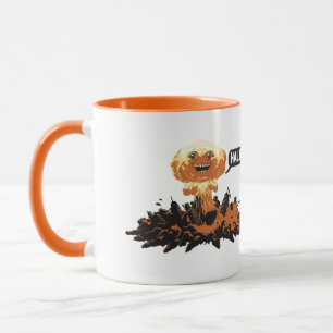 Mug Explosion nucléaire amusante - Hallo