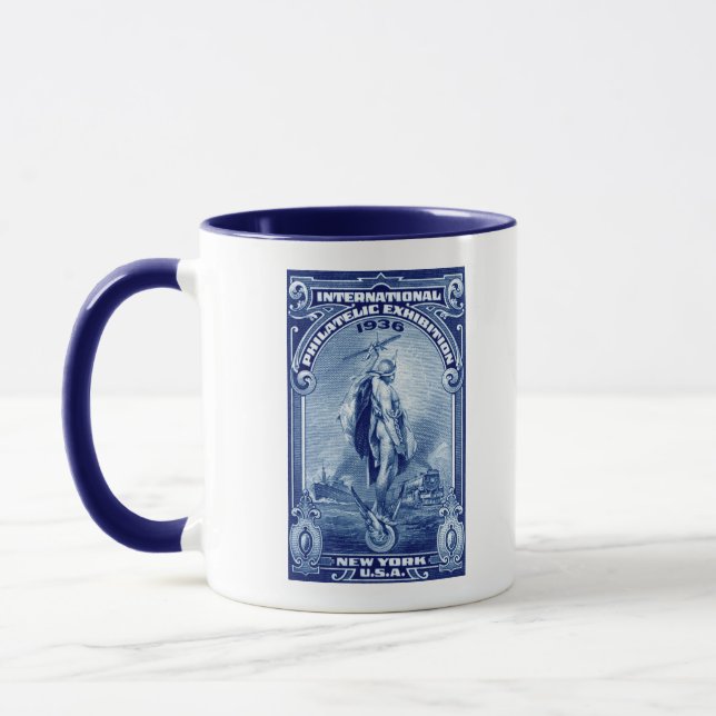 Mug Expo Philatélique Internationale de New York 1936 (Gauche)