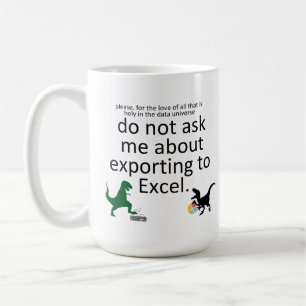 Mug Exportation vers une feuille de calcul avec des di