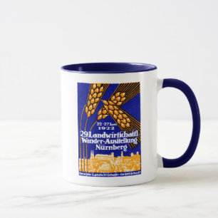 Mug Exposition 1922 agricole de Nuremberg