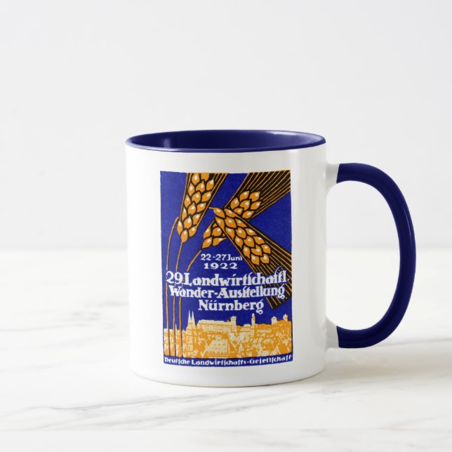 Mug Exposition 1922 agricole de Nuremberg (Droite)