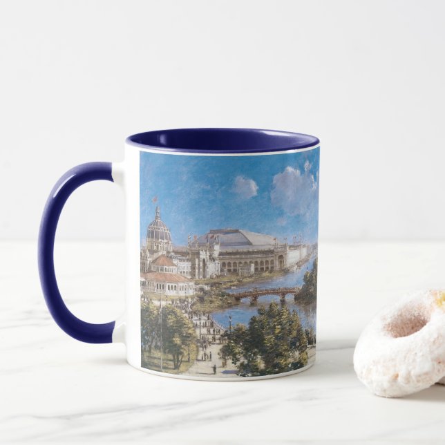 Mug Exposition universelle colombienne de Theodore Rob (Avec donut)