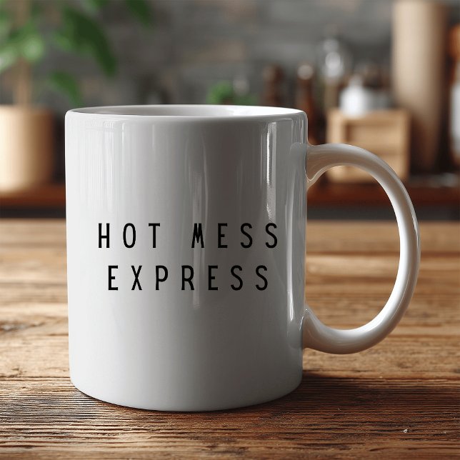 Mug EXPRESS DE MÉLANGE CHAOTIQUE Drôle  (Créateur téléchargé)