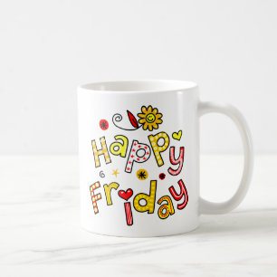 Mug Expression heureuse mignonne des textes de