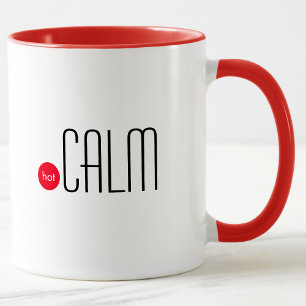 Mug Expression technique commerciale amusante : Calme