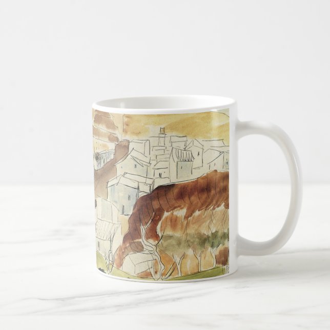 Mug Expressionnisme vintage, Almeria par Walter Gramat (Droite)