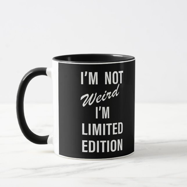 Mug Expressions sarcastiques drôles (Gauche)