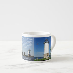 Mug expresso du phare de Fond Du Lac