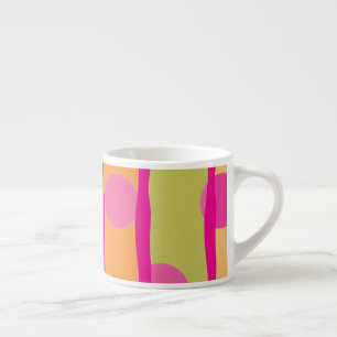 Mug Expresso Rose Chaud et Joyeux