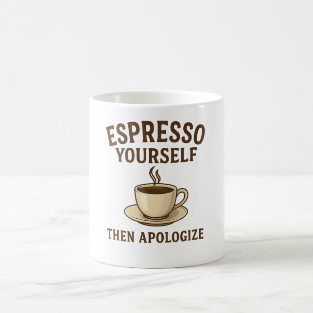 Mug Exprimez-vous – Puis excusez-vous  (Centre)