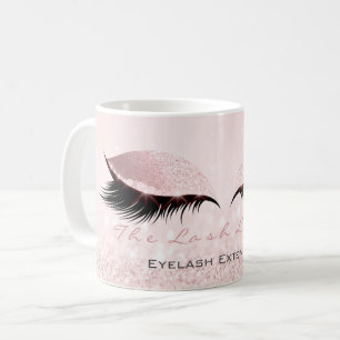 Mug Extension Lashes Studio Pastel Pink Maquillage Gir