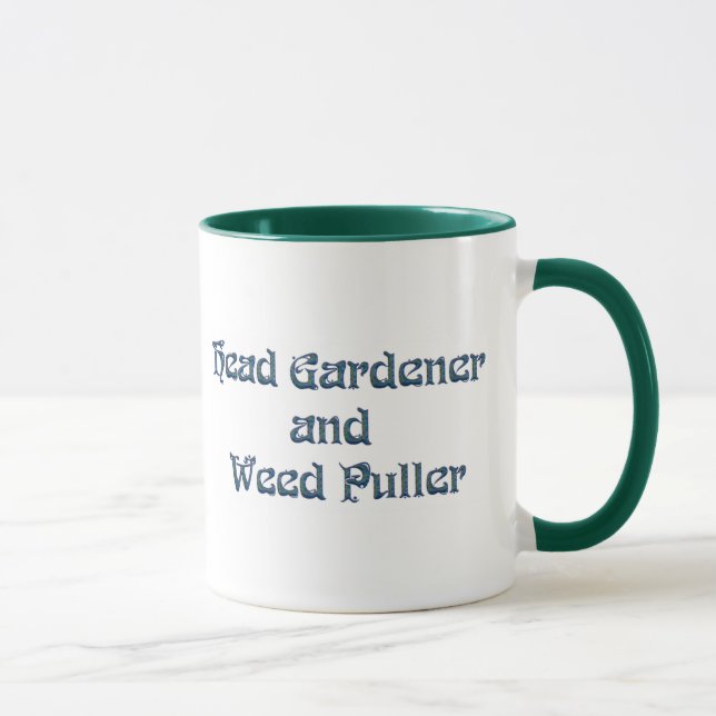 Mug Extracteur principal de jardinier et de mauvaise (Droite)