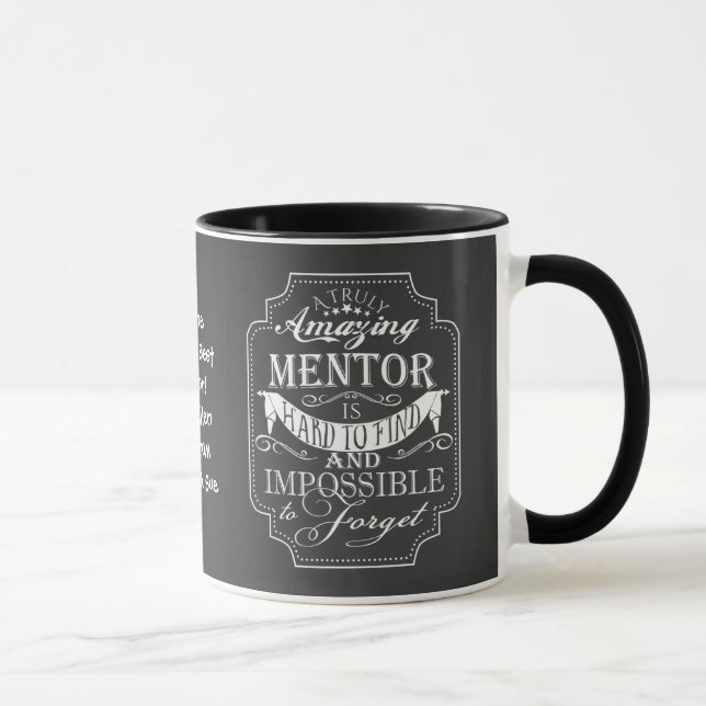 Mug Extraordinaire mentor merci cadeau noël (Droite)