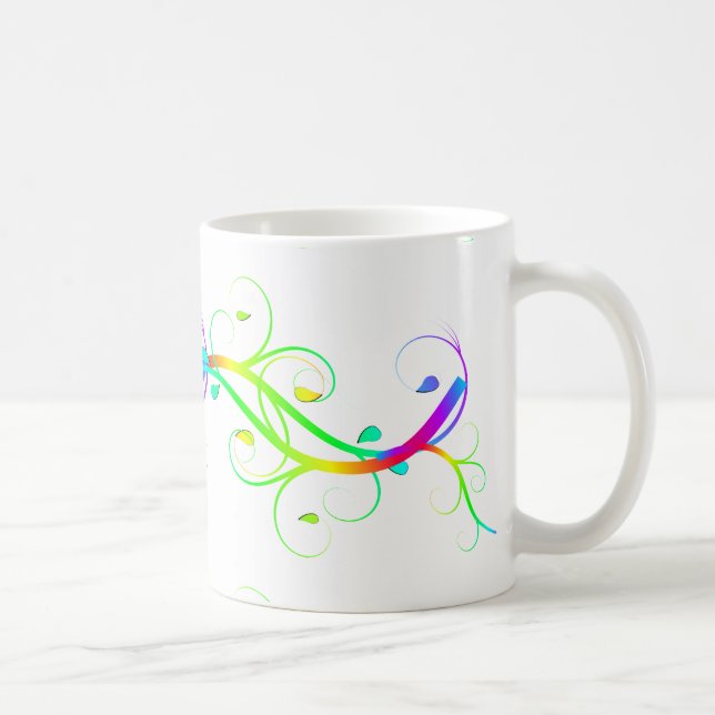 Mug Extravagant Arc-en-ciel (Droite)