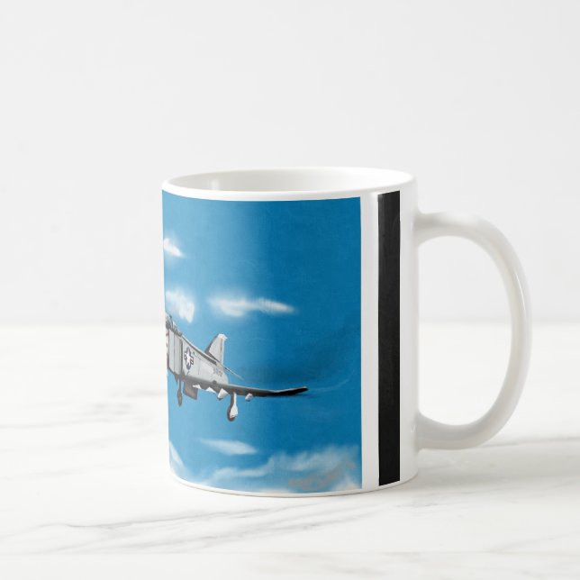 Mug F4 Phantom Navy Jet Fighter (Droite)