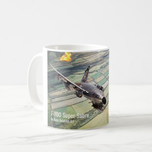Mug  F-100 Super Sabre (Devant gauche)