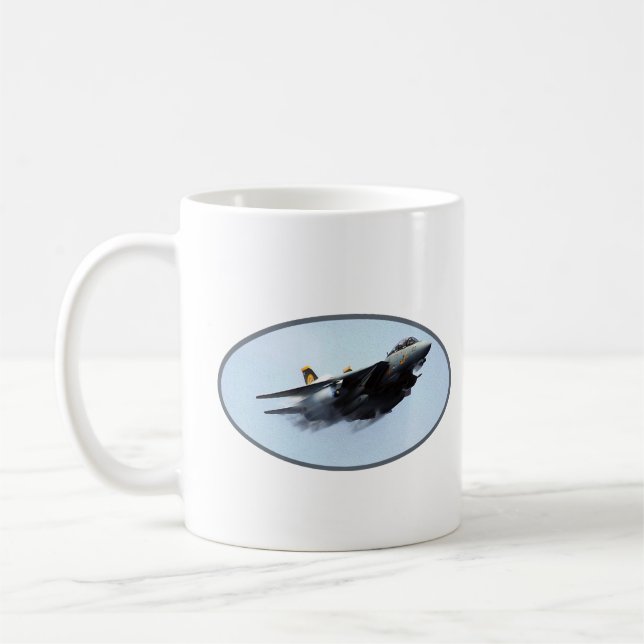 Mug F-14 Peinture de l'avion Tomcat (Gauche)