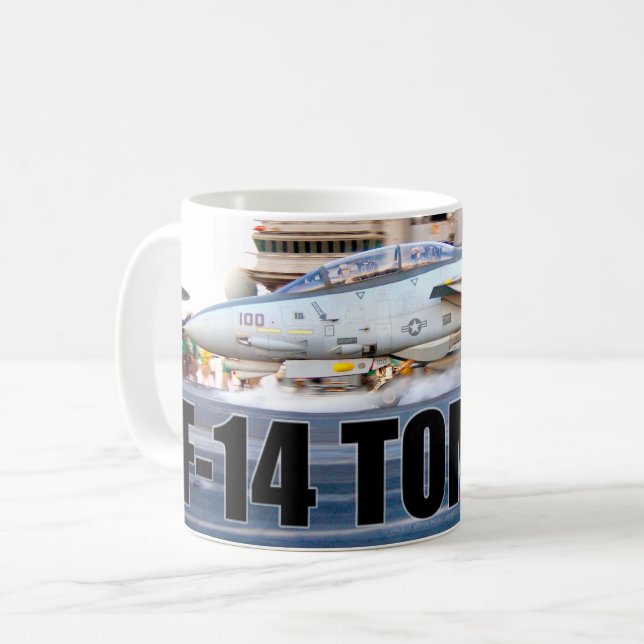 MUG F-14 TOMCAT "LANCEMENT" (Devant gauche)