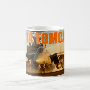 MUG F-14 TOMCAT "LANCEMENT DU COUCHER DE SOLEIL"