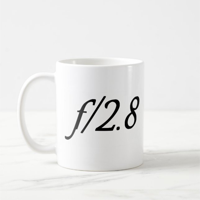 Mug f/2,8 (Gauche)