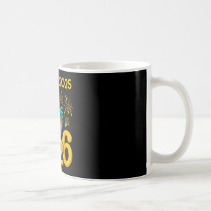 Mug F-caw-f 2025 Bonne Année 2026 Drôle de poulet Roo
