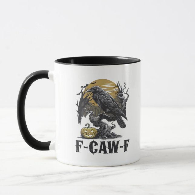 Mug F-Caw-F Classic Minimal Design (Gauche)