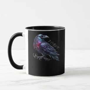 Mug F-Caw-F Corbeau Style Rétro Classique