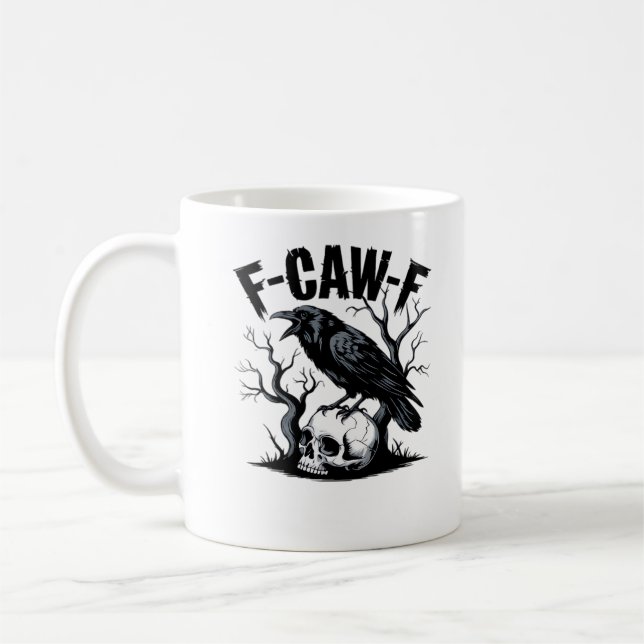 Mug F Caw F Essential Minimal Clean Design (Gauche)