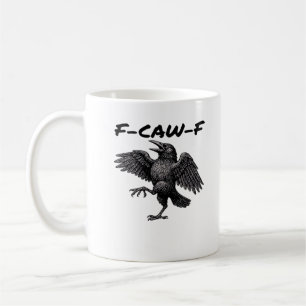 Mug F Caw F Graphisme Vintage Essentiel