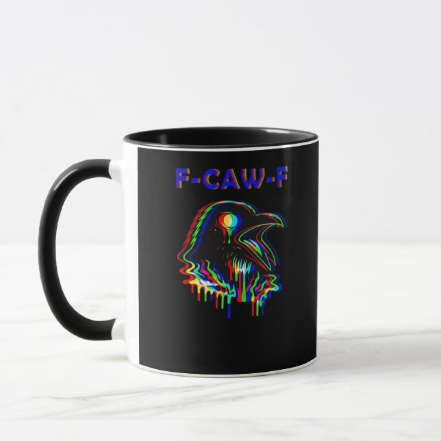 Mug F-Caw-F Halloween Music Party Essential (Gauche)